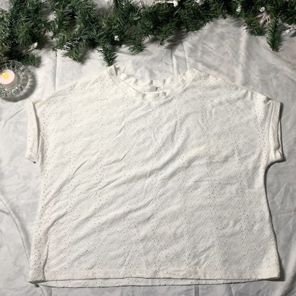 White Crop Top